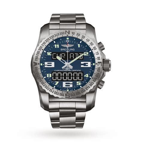 breitling cockpit titanium|breitling cockpit b50 price.